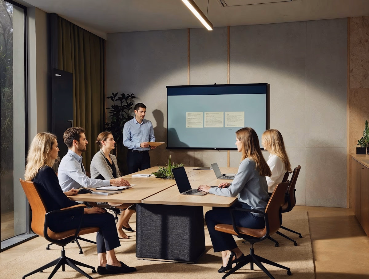 Team working together